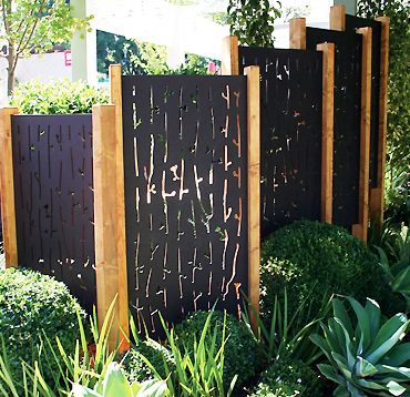 Landscape Architecture Orchard Design, Diy Privacy Screen, Garden Privacy Screen, Privacy Fence Designs, Outdoor Screens, Garden Privacy, Fence Screening, Backyard Privacy, Garden Screening