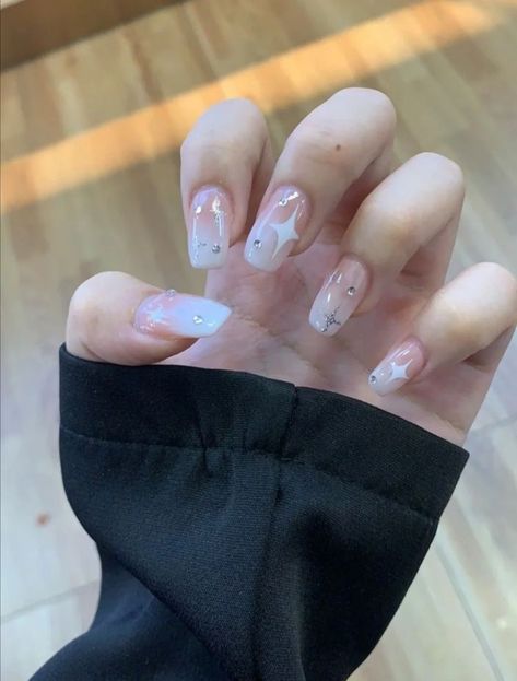 Rocker Nails, Nail Academy, Hello Nails, Aesthetic Nails, Gel Nails Diy, Pretty Gel Nails, Really Cute Nails, Cute Gel Nails, Soft Nails