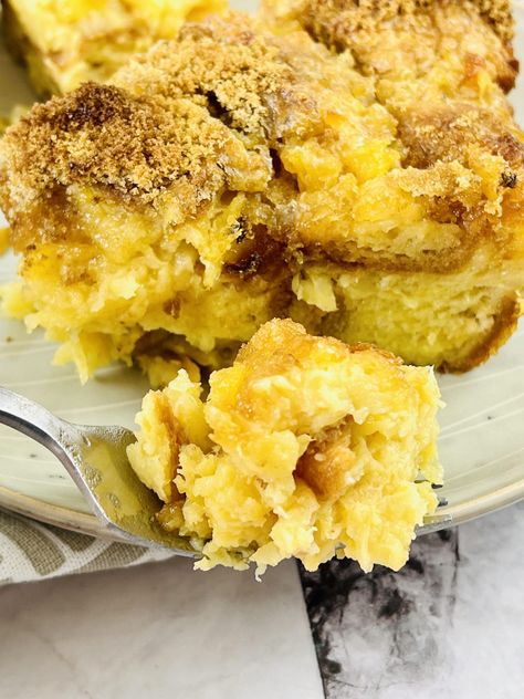 The Best Pineapple Bake, Pineapple Bake, Pineapple Bread Pudding, State Recipes, Pittsburgh Food, Pineapple Bread, Baked Pineapple, Bread Puddings, Pineapple Recipes