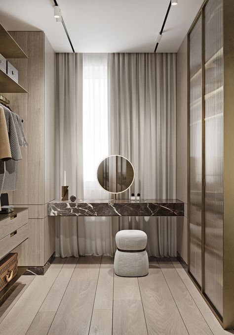 A Walk In Closet, Modern Dressing Room, Modern White Living Room, Marble Interior, Walk In Closet Design, Modern Upholstery, 아파트 인테리어, Interior Modern, 2020 Trends