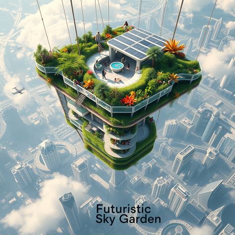 Futuristic Sky Garden

#SkyGarden #FuturisticLiving #UrbanOasis #art #poster Futuristic Garden, Garden Poster, Sky Garden, Urban Oasis, Art Poster, Plants, Art, Nature