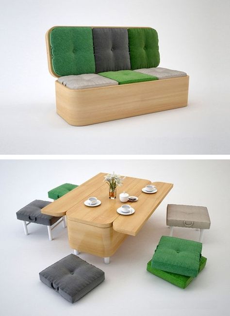 Cool stuff.. Boat Interiors, Compact Furniture, Convertible Furniture, Multipurpose Furniture, Tiny Spaces, Smart Furniture, Creative Furniture, Multifunctional Furniture, Convertible Sofa