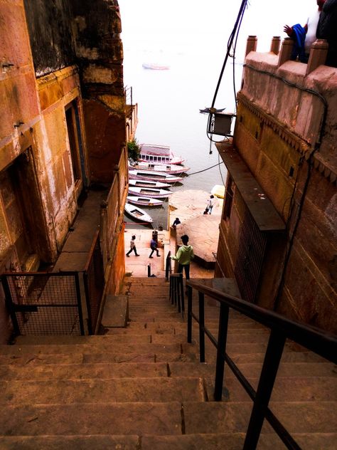 Ghats of varanasi Ghats Of Varanasi, Varanasi Aesthetic Pictures, Banaras Picture Ideas, Banaras Aesthetic Photos, Varanasi Photography Ghats, Banaras Photos, Banaras Ghat Photography, Varanasi Snap, Ayodhya Aesthetic