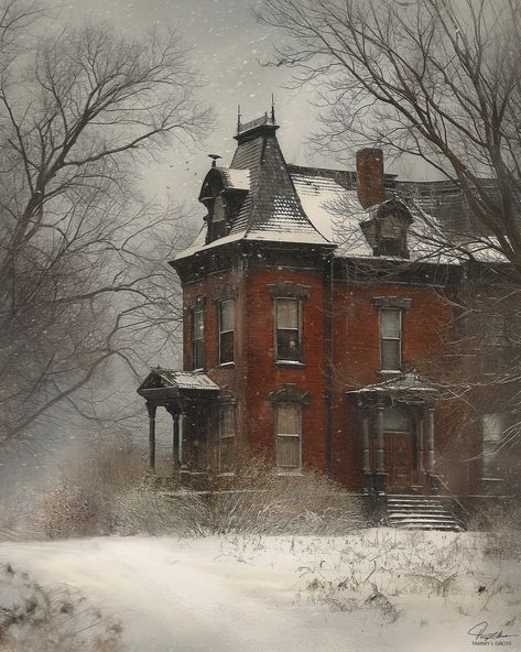 Japanese Abandoned House, Japanese Victorian House, Small Town Gothic, Horror Ideas, If Walls Could Talk, Gothic Literature, Walls Could Talk, Country Photography, Pretty Houses