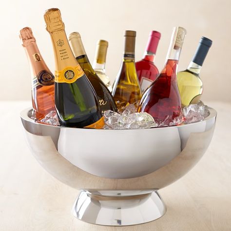 Large Ice Bucket, Bar Ice Bucket, Silver Ice Bucket, Drink Bucket, Stainless Steel Containers, Beverage Tub, Beverage Dispensers, Champagne Bucket, Wine Bucket