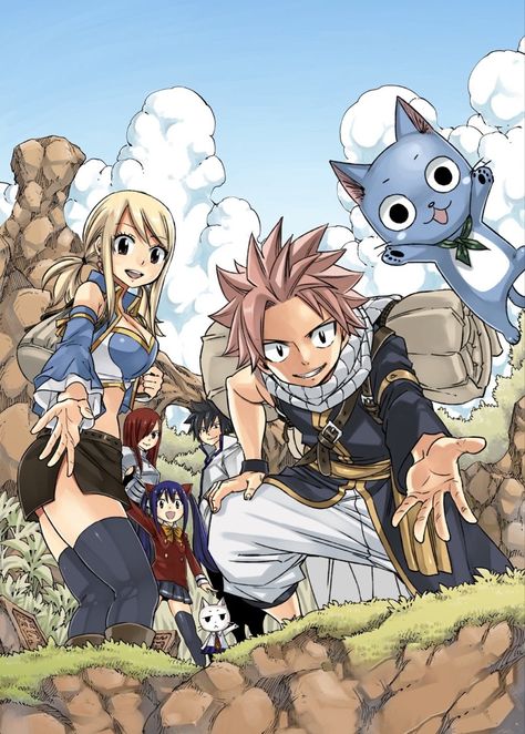 Nalu Fairy Tail, Laxus Fairy Tail, Natsu E Lucy, Fairy Tail Photos, Fairy Tail Family, Natsu Fairy Tail, Fairy Tail Natsu And Lucy, Fairy Tail Pictures, Fairy Tail Love