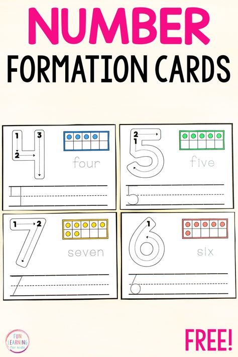 Number Tracing Printables Free Preschool, Numbers Worksheet Preschool, Precision Teaching, Number Formation Activities, Prek Learning, Teacch Activities, Number Printables, Cvc Activities, Free Printable Numbers