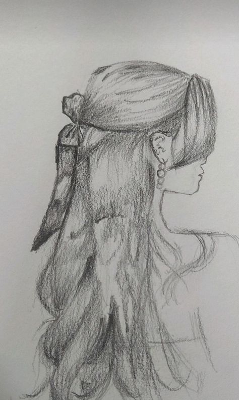 Fun Things To Sketch Easy, Pretty Girl Drawing Sketching, Back Of Hair Drawing, No Face Sketch, Sketch Ideas Simple, Body Drawing Aesthetic, Women Drawing Body Sketches, Things To Draw Easy Doodles, Place Sketch