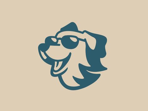 Dog Restaurant, Creative Business Logo, Pet Shop Logo, Pet Branding, Dog Logo Design, Dog Cafe, 골든 리트리버, 강아지 그림, Dog Branding