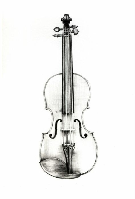 Violin Violin Drawing, Violin Tattoo, Violin Art, Music Drawings, Musical Gift, Small Drawings, Arte Sketchbook, Art Appreciation, Art Plastique