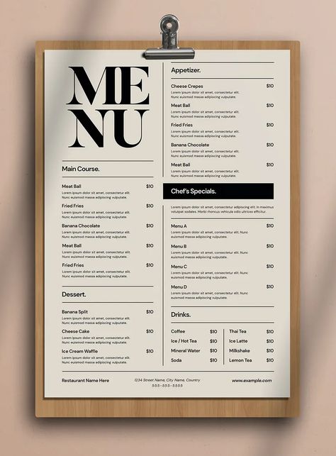 Papan Menu, Menu Design Layout, Menu Board Design, Menu Design Inspiration, Cafe Menu Design, Menu Card Design, Café Design, Menue Design, Menu Layout