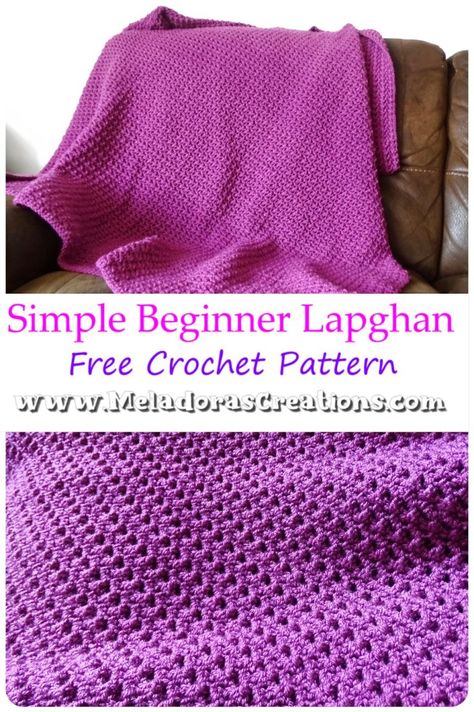 Quick And Easy Crochet Projects Simple Afghan Patterns, Fast And Easy Crochet Lap Blanket, Crochet Lapghan Patterns Free, Beginner Crochet Lap Blanket, Easy Lap Blanket Crochet Pattern Free, Easy Crochet Lap Blanket For Beginners, Free Crochet Patterns For Lapghans, Easy Crochet Afghans Beginner, Lap Afghan Free Pattern