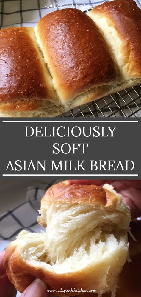 Hokkaido Milk Bread, Milk Bread Recipe, Roast Beef Sandwich, Mapo Tofu, Milk Bread, Dessert Aux Fruits, Best Bread Recipe, Cloud Bread, Bread Bun