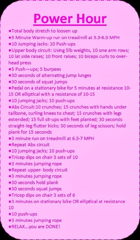 Hour Workout Routine, 1 Hour Workout, Hour Workout, Power Hour, Total Body Workout, I Work Out, Fitness Health, Hiit Workout, Cardio Workout