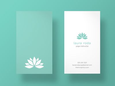 Yoga Business Cards, Namaste Logo, Yoga Teacher Business Cards, Spa Business Cards, Spa Logo Design, Yoga Instructor Business Card, Buisness Cards, Yoga Cards, Beautiful Business Card