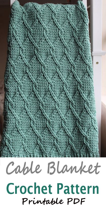 Crochet Cable Blanket, Motifs Afghans, Cable Blanket, Cable Crochet, Motifs Granny Square, Zig Zag Crochet, Cables Blanket, Beau Crochet, Crochet Throw Pattern