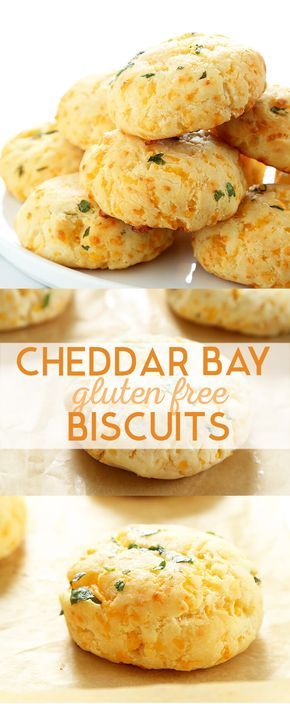 Lobster Biscuits, Glutenfri Baking, Red Lobster Biscuits, Patisserie Sans Gluten, Cheddar Bay Biscuits, Gluten Free Biscuits, Food Vegetarian, Gluten Free Living, Red Lobster