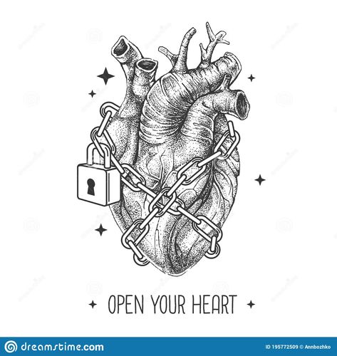 Chains Around Heart Drawing, Heart And Chain Drawing, Heart In Chains Drawing, Locked Heart Drawing, Heart With Chains Drawings, Chained Heart Drawing, Locked Up Drawing, Chain Heart Drawing, Heart Lock Drawing