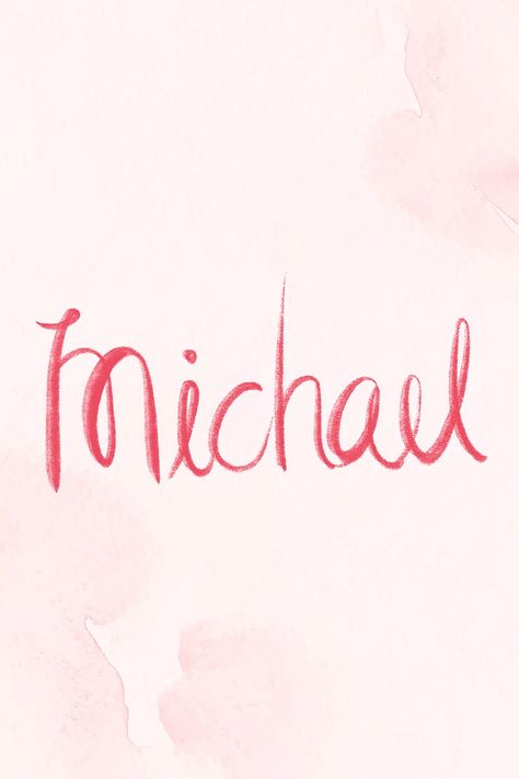 Michael Name, Tattoo Name Fonts, Hand Lettering Fonts, Tattoo Font, Name Wallpaper, Font Free, Name Tattoos, Vector Hand, Tattoo Fonts