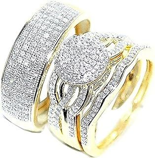 Cheap Wedding Rings Sets, Wedding Ring Trio, Cheap Wedding Bands, His And Her Wedding Rings, Wedding Rings Sets His And Hers, Expensive Wedding Rings, Luxury Wedding Rings, Cheap Wedding Rings, Trio Ring