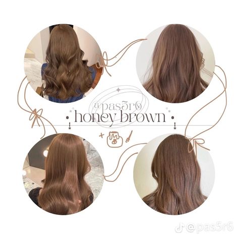 Pink Ombre Hair, Beige Hair, Korean Hair Color, Honey Brown Hair, Chestnut Hair Color, Red Hair Inspo, Hair Streaks, Dyed Hair Inspiration, Different Hair Colors