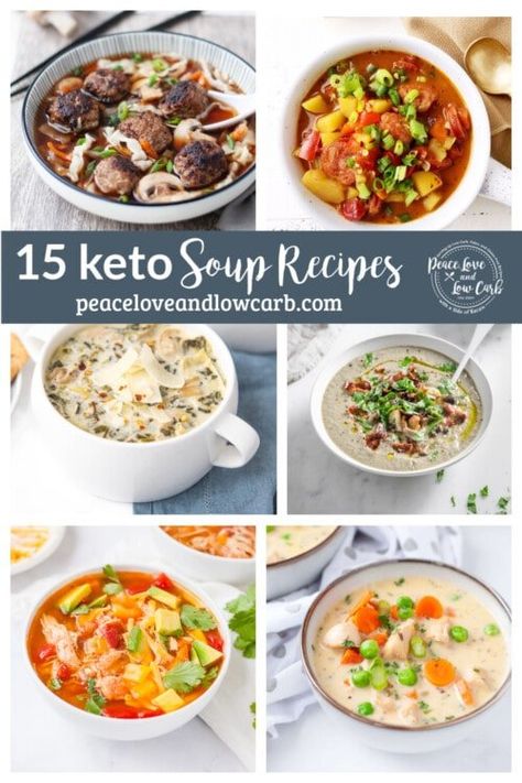 Classic Spinach Dip Recipe, Cheesesteak Soup, Keto Soup Recipes, Peace Love And Low Carb, Chicken Fajita Soup, Bacon Cheeseburger Soup, Spinach Dip Recipe, Delicious Low Carb Recipes, Keto Soup