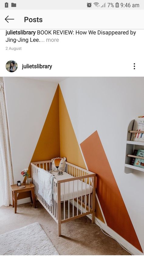 Orange Kids Bedroom, Yellow Nursery Ideas, Colors For Kids, Baby Room Neutral, Kids Room Paint, Kids Bedroom Inspiration, Nursery Room Design, Baby Room Inspiration, Nursery Room Inspiration