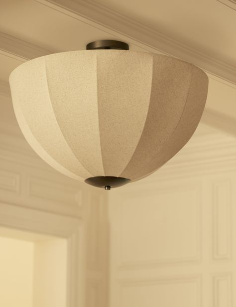 Sello Flush Mount Light by DISC Interiors Spanish Flush Mount Lighting, Plaster Flush Mount Light, Ceramic Flush Mount Ceiling Light, Linen Flush Mount Light, Ceramic Flush Mount, Pendant Lighting Ideas, Wabi Sabi Flush Mount Light, City Cottage, Light Office