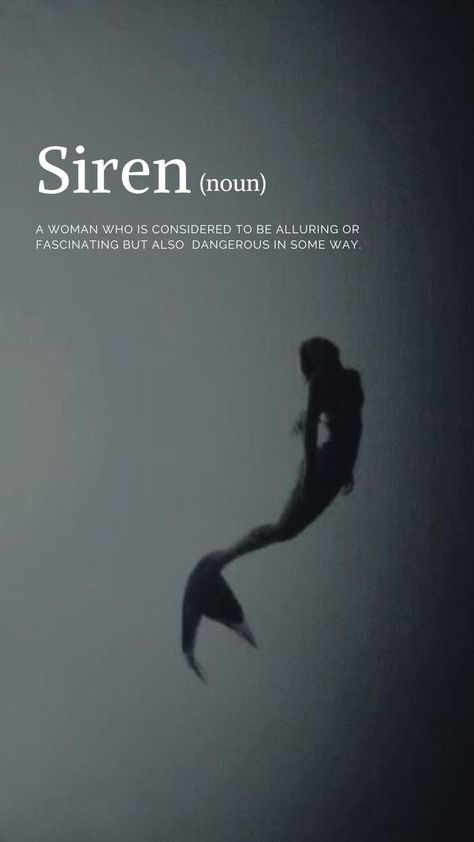 Siren Iphone Wallpaper, Siren Language, Definition Wallpaper Aesthetic, Sirencore Aesthetic Wallpaper, Siren Instagram Feed, Siren Mermaid Aesthetic, Dark Mermaidcore, Siren Bedroom, The Siren Archetype