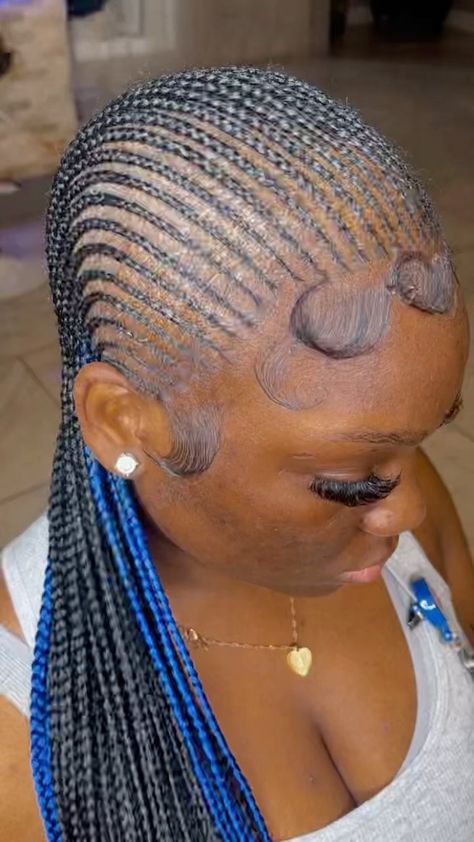 Extra Small Straight Back Feed In Braids, Extra Small Feed In Braids Cornrows, Color Straight Back Braids, Extra Small Cornrows, 10 Straight Back Feed In Braids, Extra Small Braids, Straight Backs With Beads, Small Straight Backs, Small Straight Back Feed In Braids