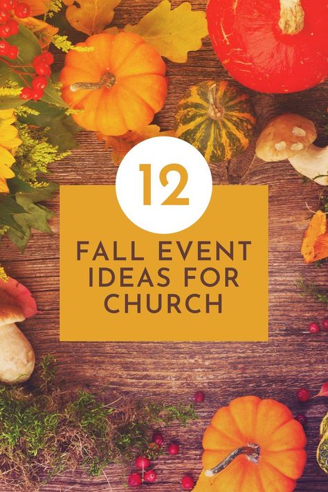 Are you looking for a fun event to host at your church this fall? Check out these 12 amazing event ideas! Click here to read! #kidsministry #kidmin #childrensministry #fallevents #church #christianevents #outreachevents Fall Event Ideas, Church Harvest Festival, Activities For Older Kids, Church Halloween Party, Fall Festival Activities, Fall Festival Decorations, School Fall Festival, Festival Activities, Church Halloween