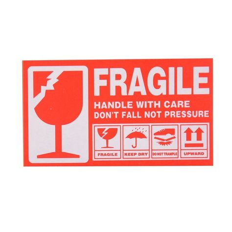 50Pcs Fragile Sticker Up and Handle Care Fragile Warning Label Stickers 2Styles Fashion JY Fragile Sticker, ポップアート ポスター, Farewell Party, Snapchat Stickers, Iphone Case Stickers, Pochette Album, Label Stickers, Label Sticker, Warning Labels