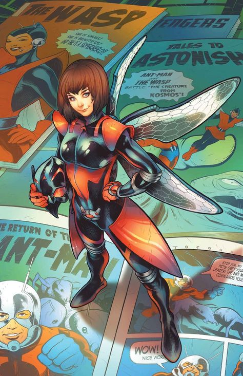 Vespa Marvel, Marvel Wasp, Female Heroes, Janet Van Dyne, Van Dyne, Marvel Comic Character, Marvel Entertainment, Marvel Girls, Ms Marvel