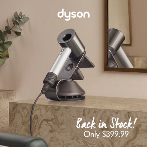 BACK IN STOCK! Get the Dyson Supersonic Professional Hair Dryer for $100 off the original price! Website 🔗 LINK.IN.BIO

#dyson #premierbeauty #dysonsupersonicprofessionalhairdryer #backinstock Mini Appliances, Hair Lengthening, Dyson Hair, Dyson Hair Dryer, Anh Co Tran, Dyson Supersonic, Professional Hair Dryer, Brazilian Blowout, Beyond Beauty