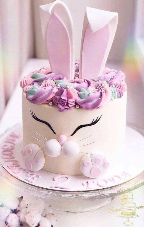 The best Easter cake ideas for kids & adults: Bunny Cake Ideas | Looking for cute Easter cake decorating ideas that taste amazing? Whether you're after easy Easter cake ideas creative & beautiful, or you're a fan of fun Easter cake decorations with royal icing or even Easter cake ideas easy, these amazing Easter cake recipes are easy to replicate, so you have to try these Easter desserts and Easter cake designs! #easter #eastercake #eastercakeideas #eastercakedecorating #easterdesserts#bunnycake Easter Cake Designs, Gökkuşaği Pasta, Easter Cake Decorating, Chocolate Easter Cake, Bunny Birthday Cake, Easter Bunny Cake, Rabbit Cake, Animal Cakes, Easter Cake