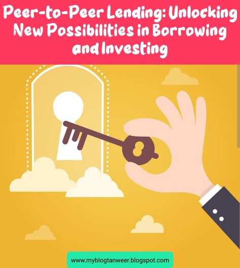 🚀By participating in peer-to-peer lending, individuals can both borrow and invest money directly with one another, bypassing traditional financial institutions. Borrowers gain access to funding with potentially lower interest rates, while investors have the opportunity to earn attractive returns by lending their funds to creditworthy individuals. P2p Lending, Peer To Peer Lending, Sales Tactics, Business Expansion, Online Business Strategy, Borrow Money, Investment Portfolio, Apply Online, Social Impact