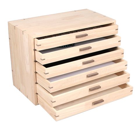 SKU: TY-8816-NW This jewelry case can hold any of full-size pad or insert. You can also take each drawer out to use as a utility tray to present your jewelry. JEWELRY CASE - Contains six drawers that hold any of full-size pad or insert (pads and inserts not included) SIZE & MATERIAL - Natural Wood; 16"W x 9"D x 11 Jewelry Organizer Drawer, Jewerly Organizer, Wood Trays, Jewelry Tray Organizer, Compartment Organizer, Jewelry Organizer Storage, Wooden Drawers, Tray Organization, Jewelry Organizer Box