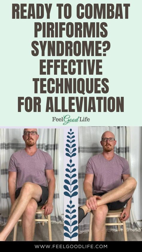 Combat Piriformis Syndrome with effective techniques designed for relief. These methods include stretches and exercises that target the piriformis muscle, reducing tightness and alleviating sciatic nerve pain. Ideal for anyone seeking non-invasive solutions, these practices can significantly improve mobility and comfort. Start incorporating these techniques into your routine for effective Piriformis Syndrome management. #PiriformisRelief #SciaticaPain #MobilityImprovement #NonInvasiveSolutions Piriformis Muscle Stretches, Piriformis Exercises, Piriformis Syndrome Exercises, Sciatic Nerve Exercises, Shoulder Pain Exercises, Sciatica Symptoms, Piriformis Muscle, How To Strengthen Knees, Piriformis Stretch