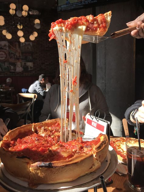 [I ate] Chicago deep dish pizza All U Can Eat, Chicago Deep Dish, Chicago Style Deep Dish Pizza, Chicago Deep Dish Pizza, Chicago Pizza, In-n-out Burger, Recipe Example, Food Rules, Chicago Food