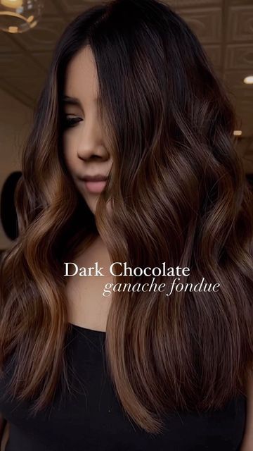 07nch Shades Eq, Dark Chocolate Ganache, Redken Shades, Redken Shades Eq, Zone 2, Reels Instagram, Balayage Brunette, Chocolate Ganache, Have You Tried