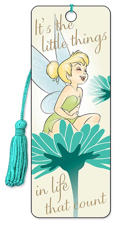 Disney Bookmark, 3d Bookmarks, Disney Bookmarks, Flower Bookmarks, Best Bookmarks, Holiday Homework, Tinkerbell And Friends, Bell Art, Flower 3d