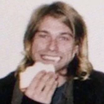 Nirvana Header, Kurt Cobain Pfp, Curco Vein, Nirvana Songs, Kurt Cobain Photos, Blur Band, Donald Cobain, Pie Cupcakes, Nirvana Kurt Cobain