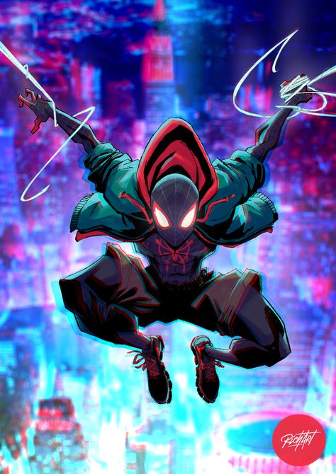 ArtStation - Miles MORALES , Richard Méril Miles Morales Across The Spiderverse, Miles Morales Art, Mile Morales, Miles Morales Wallpaper, Spider Man Miles, Spider Man Miles Morales, Image Spiderman, Handy Wallpaper, Superhero Poster