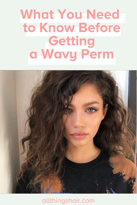 80s Perm Hair Long, Big Wave Perm Long Hair, Perms Before And After Medium Length, Women Perm Before And After, Long Hair Body Wave Perm, Wave Perms Medium Hair, Wave Perm Before And After, Beach Perm Before And After, Perms For Thick Medium Length Hair