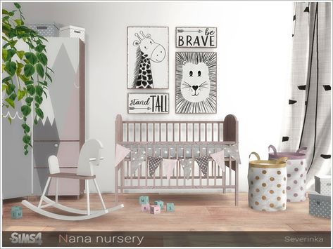 Sims Baby, Muebles Sims 4 Cc, Sims 4 Bedroom, Growing Together, Casas The Sims 4, Sims 4 Toddler, Sims 4 Cc Furniture, Nursery Furniture Sets, Nursery Set