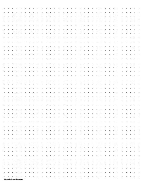 Printable 1/4 Inch Dot Grid Paper for Letter Paper Grid Paper Template, Paper For Letter, Dot Grid Paper, Grid Paper, Dot Grid, Letter Paper, Paper Template, Printable Paper, Free Printable