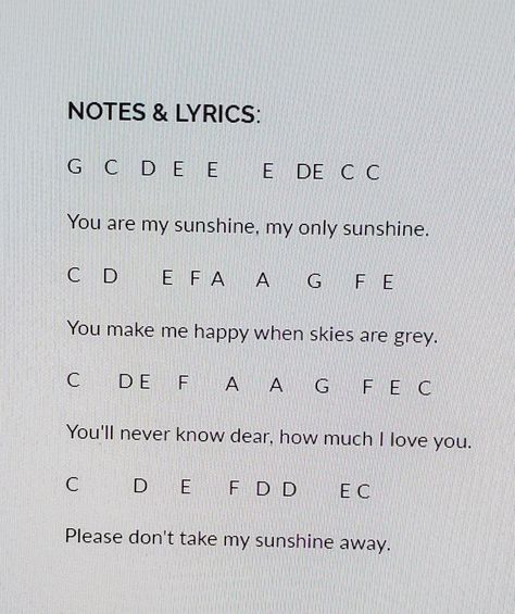 Easy Flute Songs With Notes, Basic Piano Sheet Music, You Are My Sunshine Flute Sheet Music, Flute Letter Notes, Piano Sheet Music With Letters Popular, Clarinet Songs, Piano Letters Songs, Piano Sheet Music With Letters, Keyboard Songs