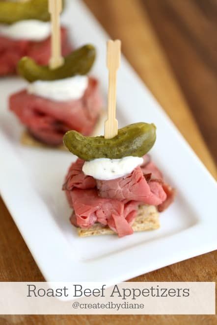 Roast Beef Appetizers, Creamy Horseradish, Beef Appetizers, Creamy Horseradish Sauce, Horseradish Sauce, Meat Appetizers, Cold Appetizers, Appetizer Bites, Party Food Appetizers