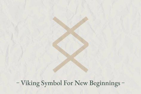 Viking Symbol For New Beginnings New Start Tattoo Symbols, Symbol Of New Beginnings, New Beginning Tattoo For Men, Symbols For New Beginnings, Tattoo New Beginnings, New Beginnings Tattoo, Daria Tattoo, New Beginning Symbol, Symbol For New Beginnings