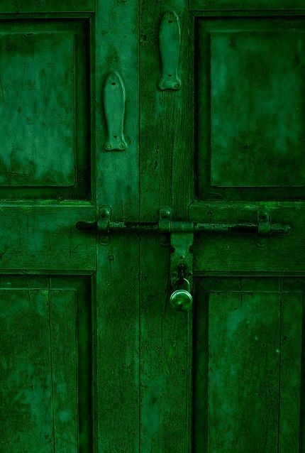 aportalofcolors: ∞ A Portal of Infinite Colors ∞ Behind The Green Door, Green Shot, Prime Colors, Verde Smeraldo, Green Inspiration, Green Door, Green Collection, Simple Green, Beautiful Doors